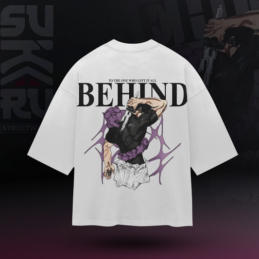 Toji Zenin T-Shirt – Jujutsu Kaisen – Oversized Drop Shoulder Baggy Fit – Design 002